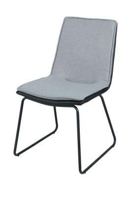 Home Bedroom Restaurant Furniture PU Leather Fabric Velvet Dining Chair for Outdoor Banquet