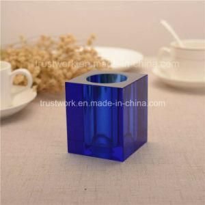 Natural Color K9 Crystal Candle Holder