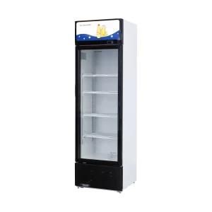 383L Supermarket Multi-Usage Single Glass Door Display Fridge Showcase with CB CE