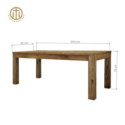 Can Customize Moth Proof Pine Multifunctional Simple Living Room Dining Table