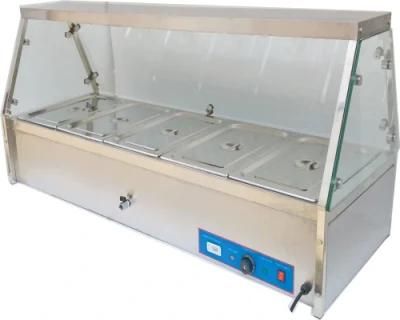 2022 Hot Food Warmer Display Showcase for Commercial Fast Food