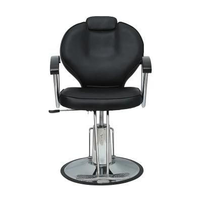 Hl-1161 Salon Barber Chair for Man or Woman with Stainless Steel Armrest and Aluminum Pedal