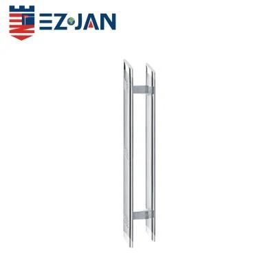 Stainless Steel Polished Double Side Tempered Glass Door Pull Handles