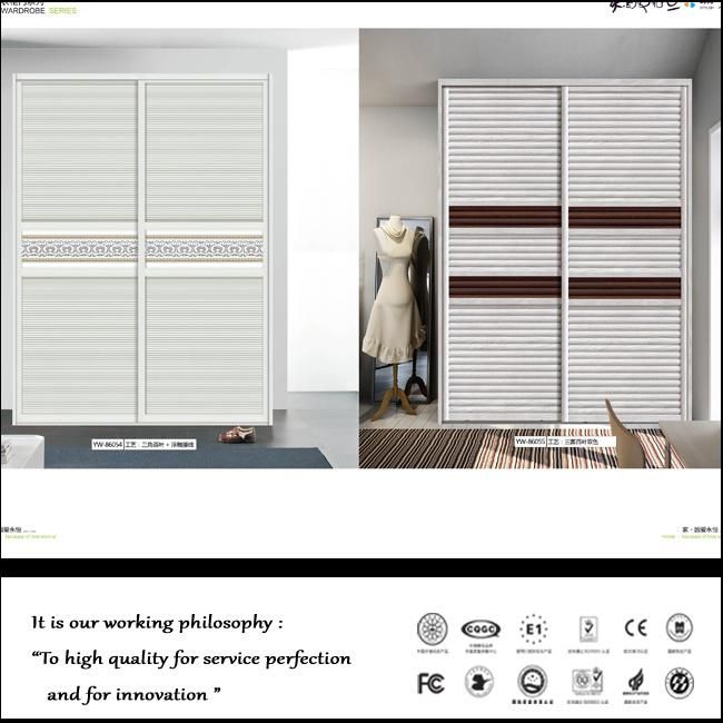 Zhihua PU Leather Sliding Door Bedroom Furniture