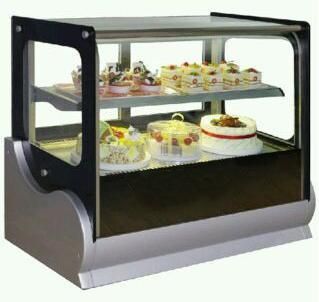 Stainless Steel Desktop Cake Showcase (cold)