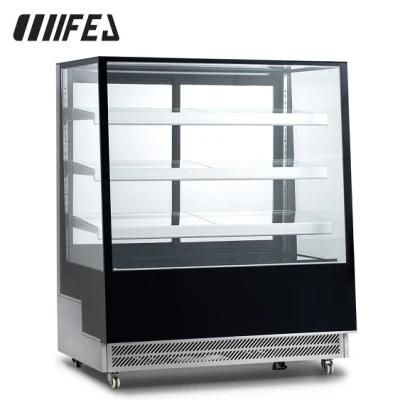 Upright Triple Glass Door Refrigerated Pastry Case Display Showcase Cabinet Cooler FT-400L
