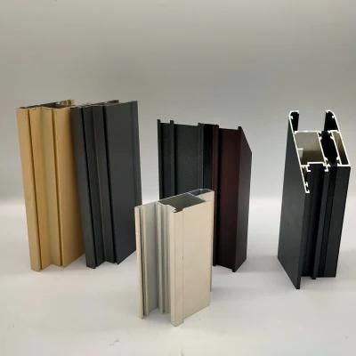 Anodized/Powder Coated/Wood Gain Aluminium Extrusion Profile for Window and Door