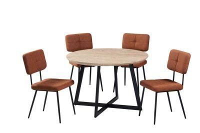 Wholesale Modern Design European Style Home Restaurant Cafe Table Metal Leg Dining Table