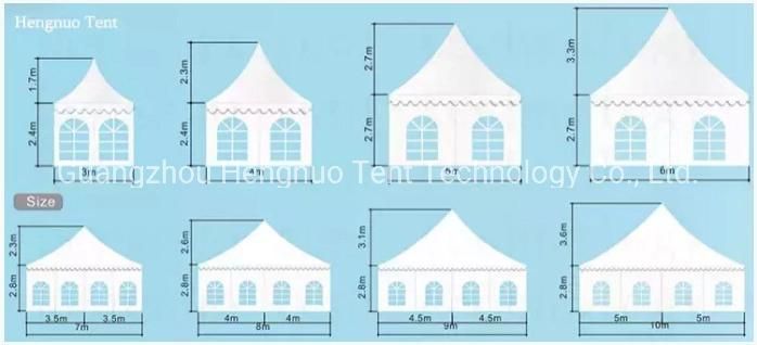 Wholesale Waterproof Garden Pavilion Gazebo 5X5 for Party Outdoor