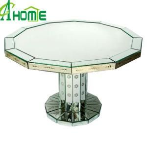 High Glossy Venetian Mirror Table Home Decor Dining Table