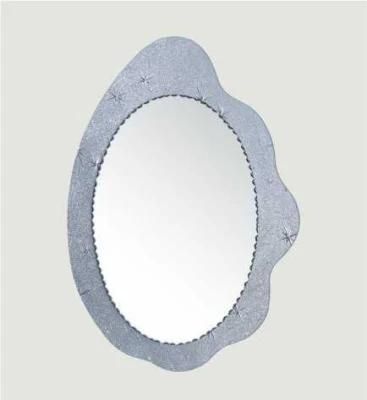 Bathroom Vanity Irregular Border Frosted Glass Decorative Mirror