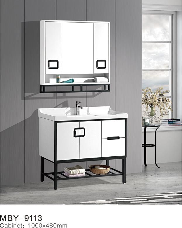 Morden PVC Bathroom Wash Basin Cabinet