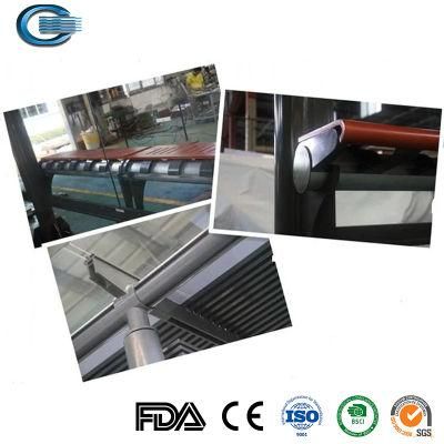 Huasheng Prefabricated Bus Shelter China Bus Station Advertising Shelter Supplier High Quality Tempered Glass Solar Power Bus Stop Shelter