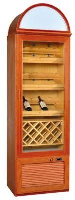 Ce Approved Vertical Wooden Red Wine Cabinet for Hotel