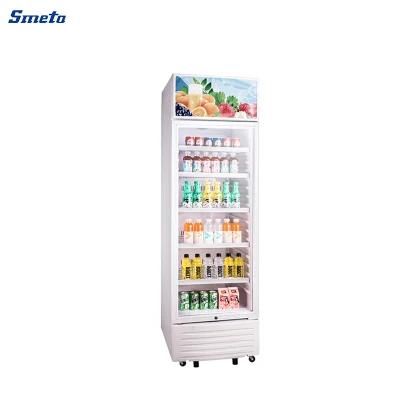 Wholesale Cold Beverage Display Single Door Refrigerated Retail Refrigerator Cooler Showcase Price