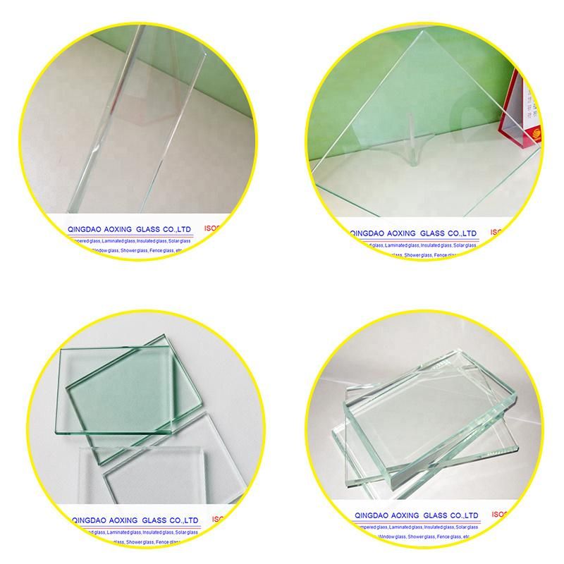 Customizable 3-19mm Super Clear Glass Architectural Glass