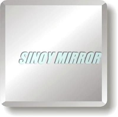 Made of Clear Silver Mirror Rectangle Beveled Mirror Tiles