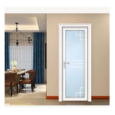 2022 New Door Aluminium Glass Doors for Bathroom