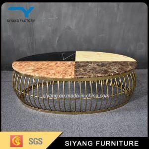 Living Room Furniture Sofa Table Marble Coffee Table