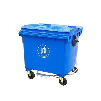 Customized Types of Waste Bin for Disposable Glass 1100L