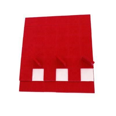 Glass Separator EVA Pads with Red PVC Rubber Cling Foam for Shipping on Rolls