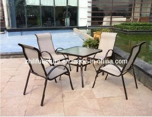 Patio Coffee Set, Ourdoor Coffee Set, Outdoor Conversation Table and Chair (HT03+HY03)