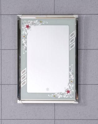 Wall Decor Stainless Steel Frame Bathroom Mirror