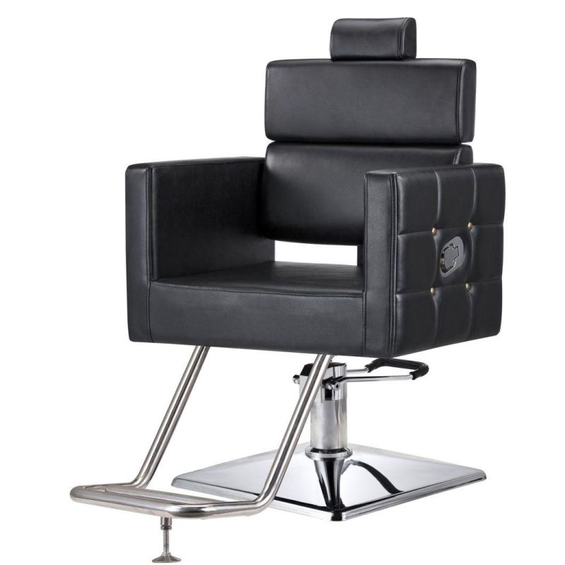 Hl- 1061 Make up Chair for Man or Woman with Stainless Steel Armrest and Aluminum Pedal