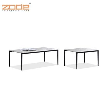 Zode Modern Home/Living Room/Office Industrial Lift Multifunction Solid Wood Hammered Trunk Marble Top Coffee Table