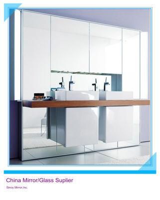 ISO 9001 Certified Decorative Wall Silver Mirror Glass