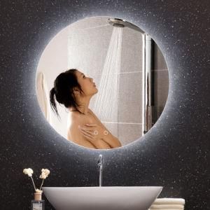 Bathroom Defog LED Light Mirror with Warm Light/White Light