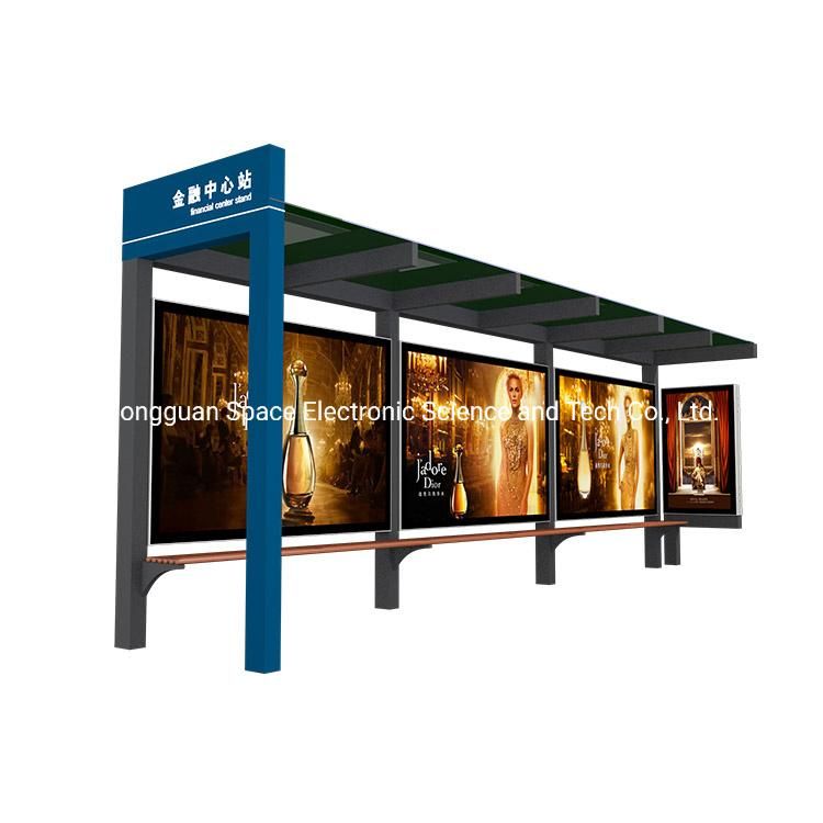 Hot Sale Good Qulaity Aluminum & Glass Bus Shelter with Best Price