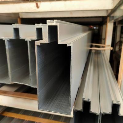 Glass Wall System Aluminium Extrusion Profile Aksu Powder Coated