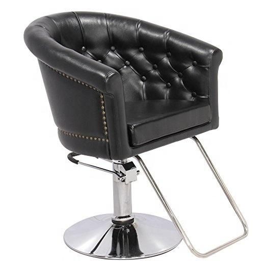 Hl-7292 Salon Barber Chair for Man or Woman with Stainless Steel Armrest and Aluminum Pedal