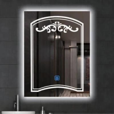 Home Glass Bathroom Wall Mirror Best Quality Smart Modern LED Light Cosmetic Glass Furniture Mirror