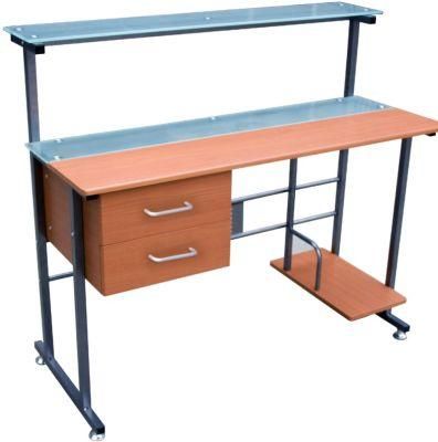 Steel Glass Computer Furniture (LD-C02)