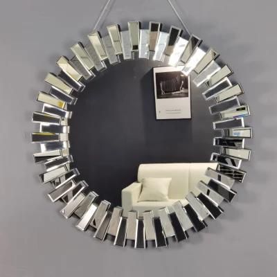 2021 Hot Sale Wall Decorative Hanging Round Mirror Glass Furniture India