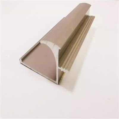 Aluminium Cabinet Handle with Sandblast Anodizing and CNC Processing