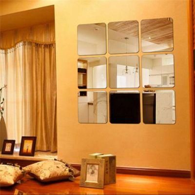 Wall Mounted Hanging Frameless Beveled Edge Bathroom Mirror for Home Decoration