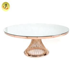 Wholesale Price Popular Stainless Steel Metal Dining Table
