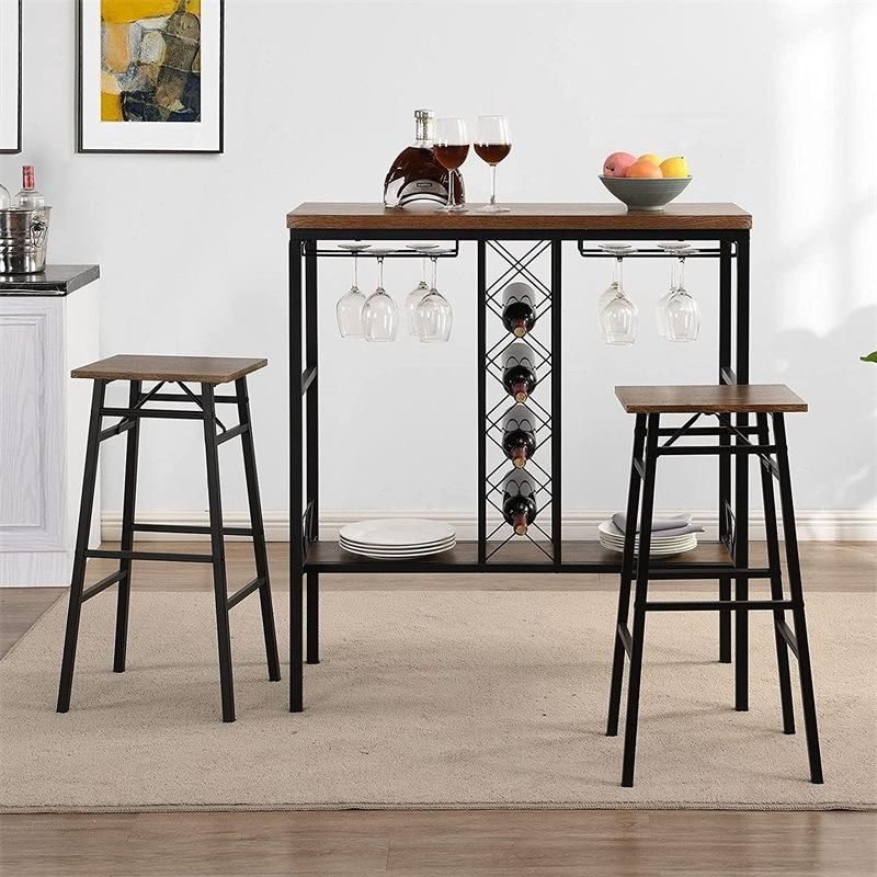 Nordic Restaurant Wine Dining Table/Bar Table with Stool