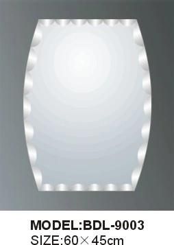 5mm Thickness Bathroom Silver Glass Mirror (BDL-9003)