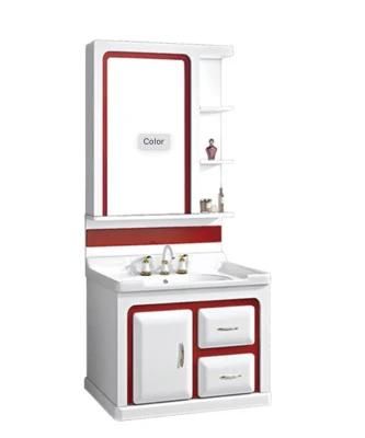 Chinese Factory Wholesalepvc Bathroom Cabinet Vanity for Retailing