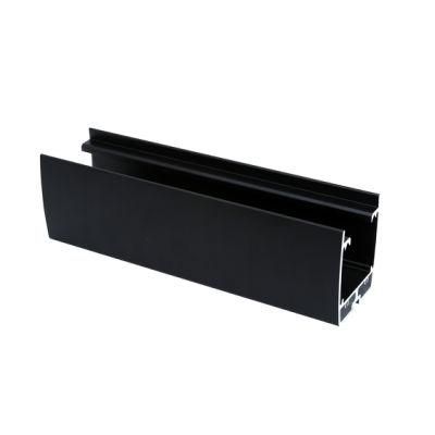 Aluminum Kitchen Cabinet Profiles Door Fram G C Handle Modern Design Black Anodized Electrophoresis Silver