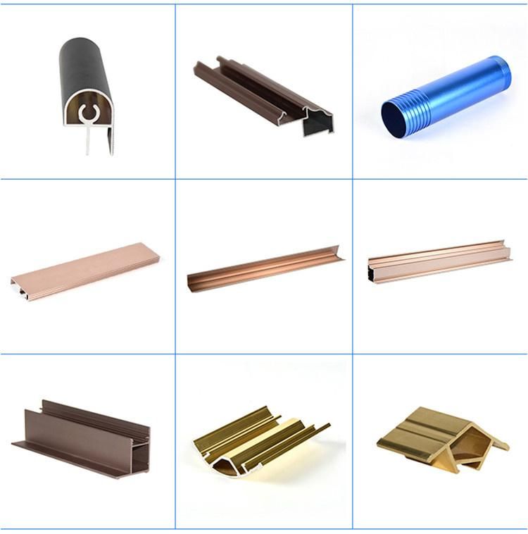 2021 Decoration Aluminium Profile Square Aluminum Tube for Kitchen and Cabinet