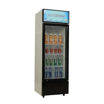 2022 Supermarket Vertical Glass Door Upright Chiller 1 Door Display Freezer Commercial Vertical Showcase