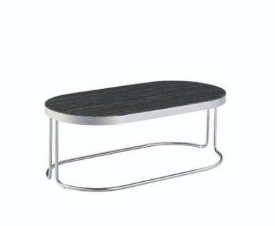 Modern Furniture Polished Light Living Room Marble Metal Frame Coffee Tables