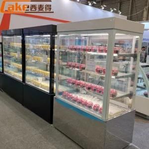 New Glass Cake Display Cooler Cabinet for Bakery