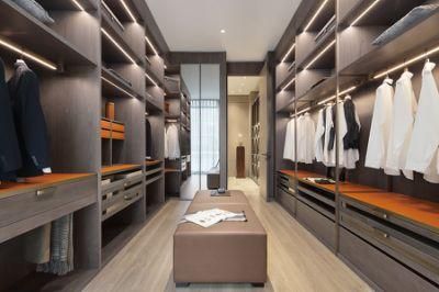 Bedroom Wardrobe Simple Design Wooden Cabinet for Colthe Apartments Bedroom Furniture
