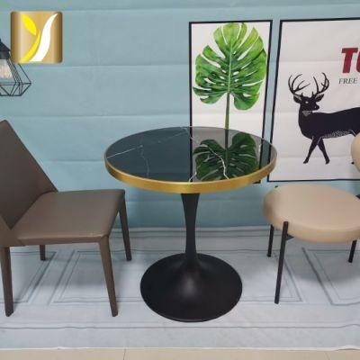 Hot Sale Stable Living Room Modern Metal Round Coffee Table